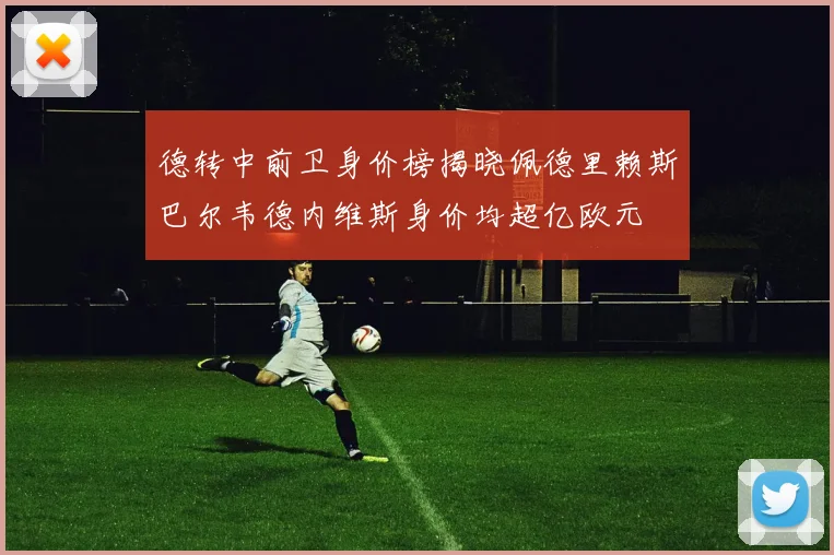 德转中前卫身价榜揭晓佩德里赖斯巴尔韦德内维斯身价均超亿欧元